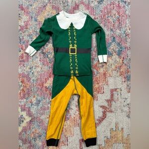 Elf pajamas size 3T